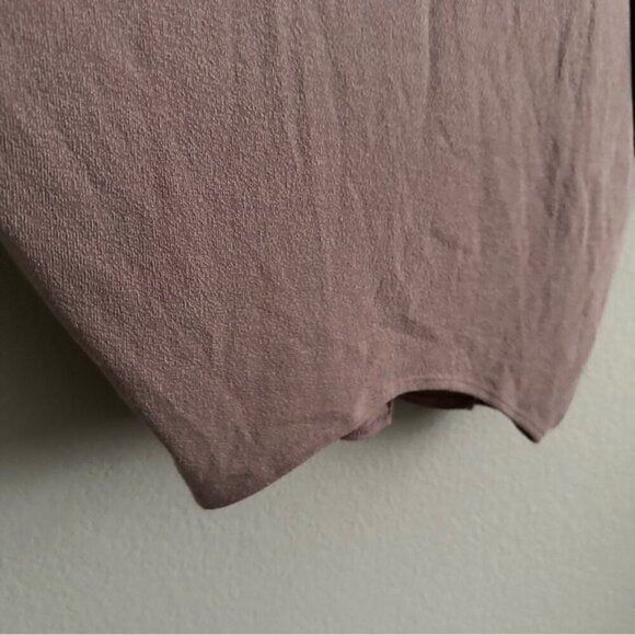 Jolie Reid 3/4 Dolman Sleeve Knit taupe Top Size Medium - Picture 5 of 9